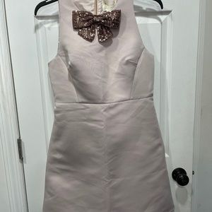 Kate spade size 12 dress wi rose gold bow